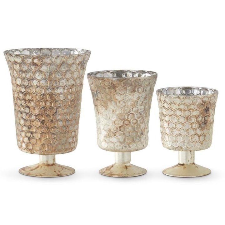 Honeycomb Fluted Vase - Small - Bria Blair Creative