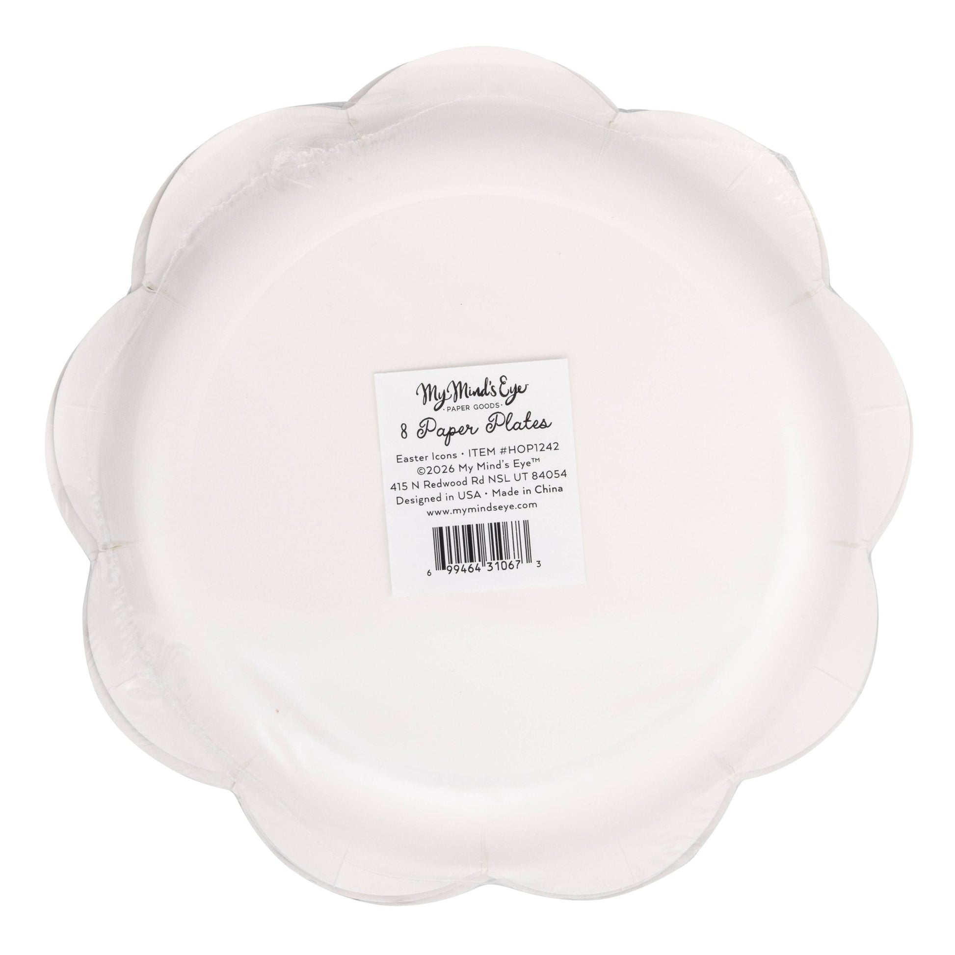 HOP1242 - Easter Icons 8" Plate - Bria Blair Creative