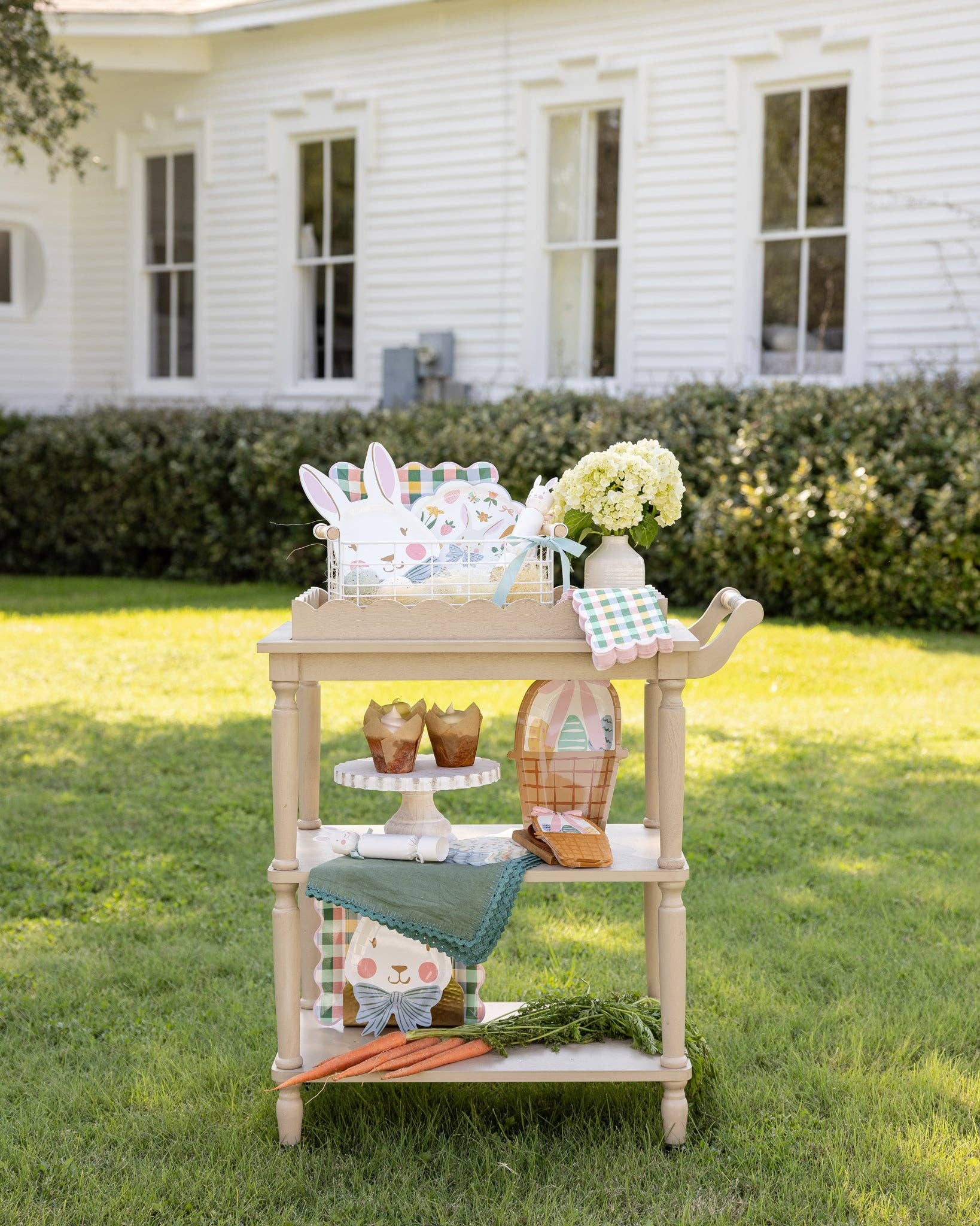 Hopscotch Gingham Dinner Napkin - Bria Blair Creative