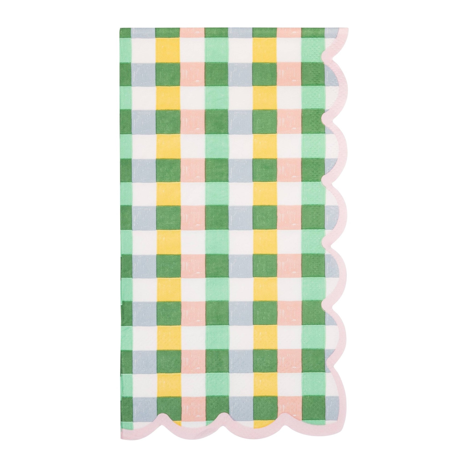 Hopscotch Gingham Dinner Napkin - Bria Blair Creative