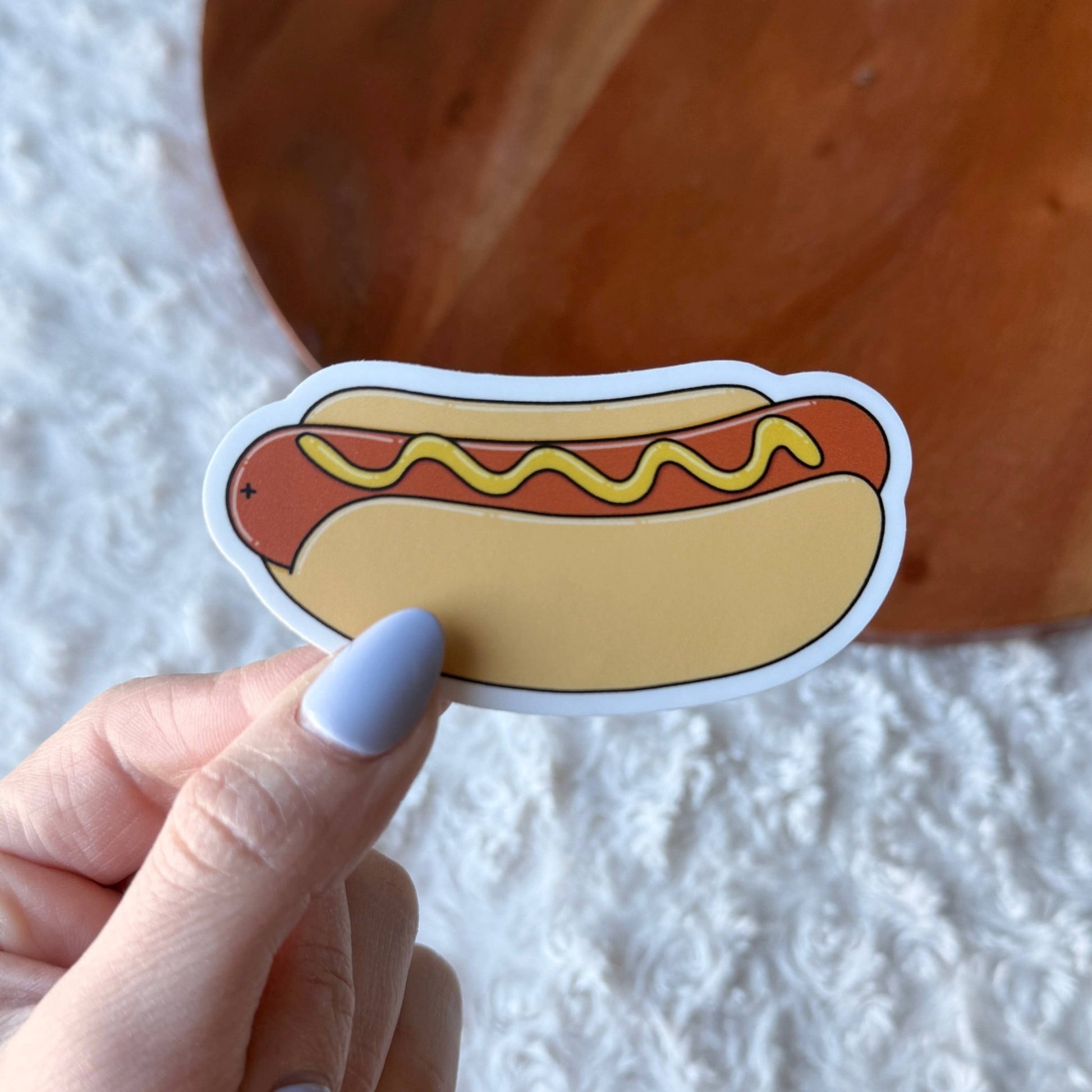 Hot Dog Sticker - Bria Blair Creative