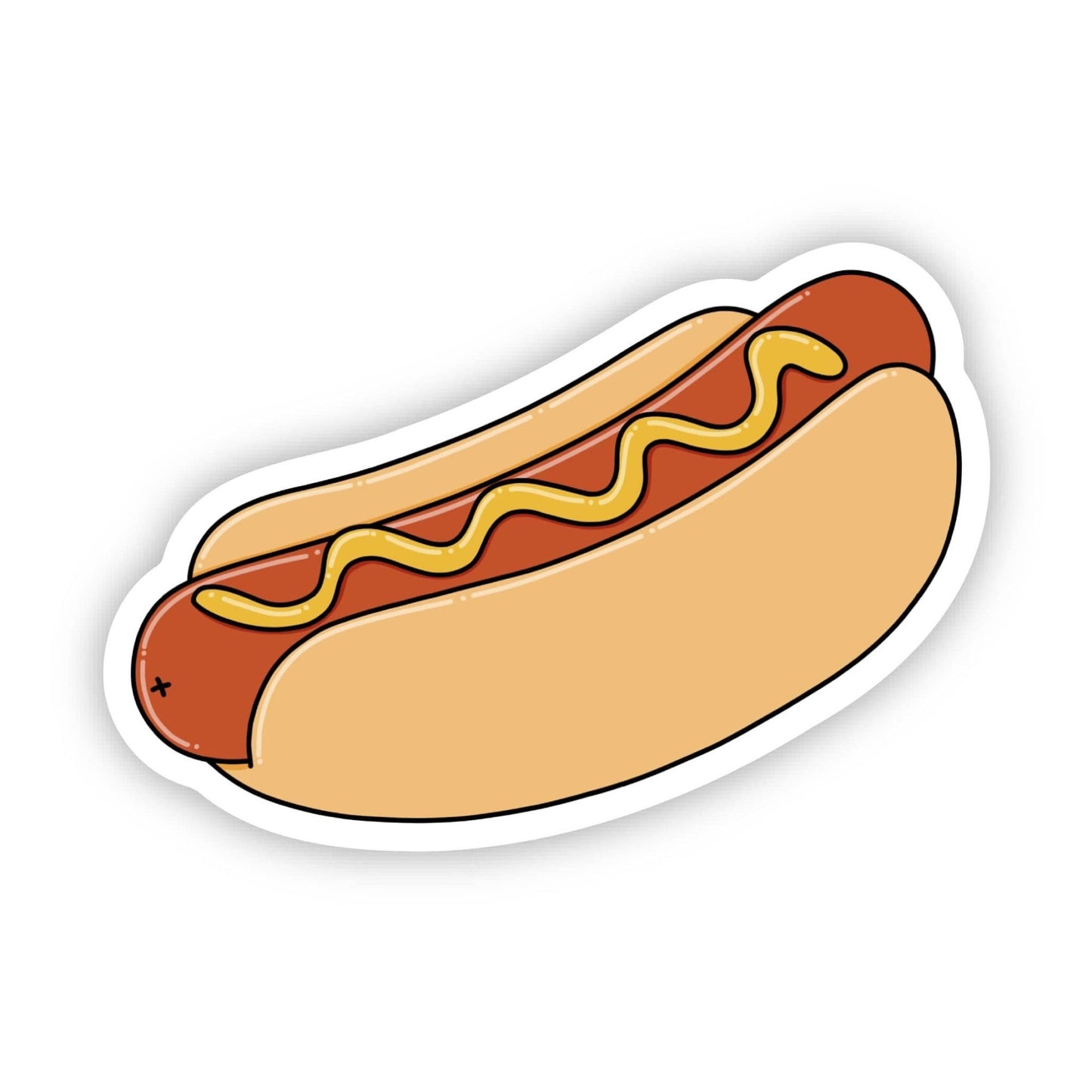 Hot Dog Sticker - Bria Blair Creative