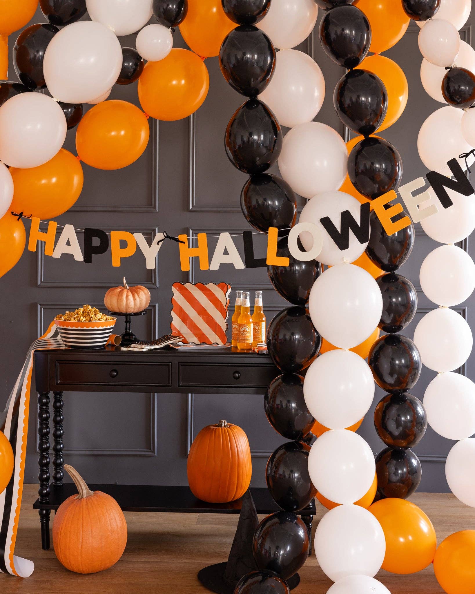HPH1202 - Felt & Bows Happy Halloween Banner - Bria Blair Creative