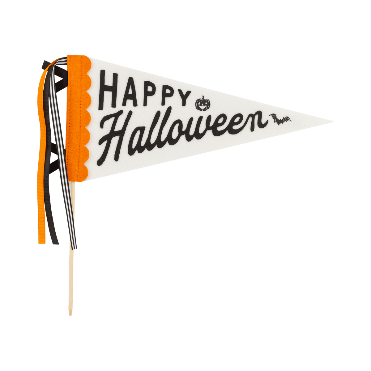 HPH1315 - Happy Halloween Felt Pennant - Bria Blair Creative