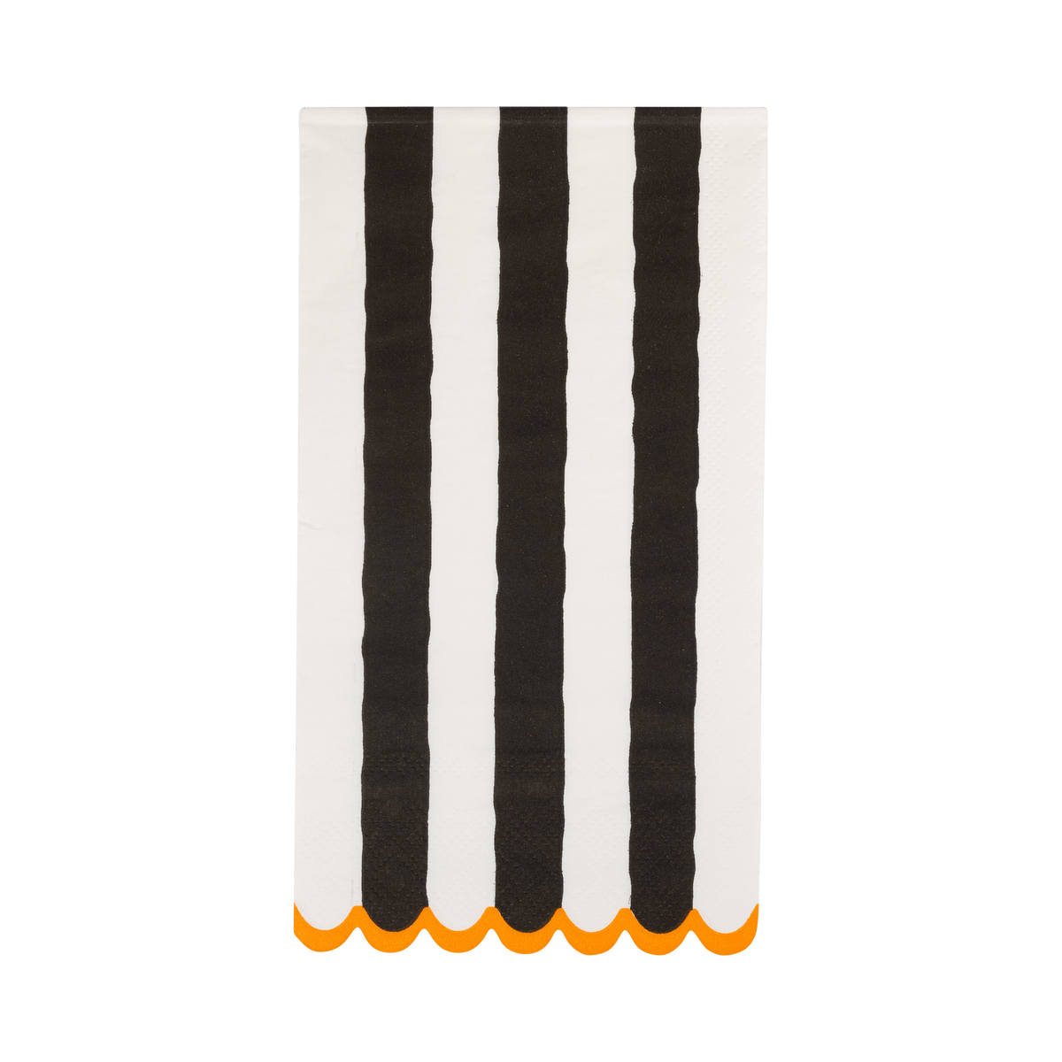 HPH1339 - Black and Cream Striped Dinner Napkin - Bria Blair Creative