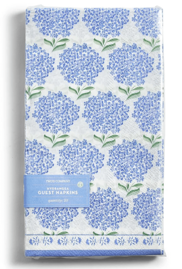 Hydrangea 3 - Ply Paper Dinner Napkin/Guest Towel - Bria Blair Creative