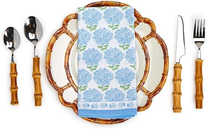 Hydrangea Cotton Napkins - S/4 - Bria Blair Creative