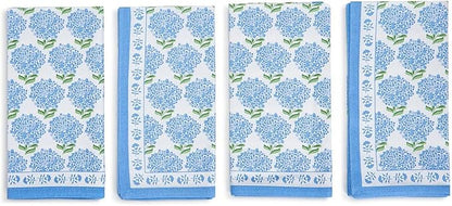 Hydrangea Cotton Napkins - S/4 - Bria Blair Creative