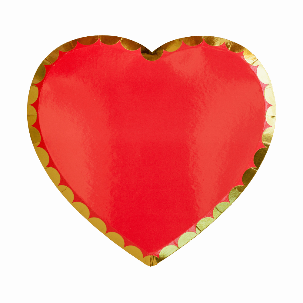 In My Heart Large Plates - 8 Pk. - Bria Blair Creative