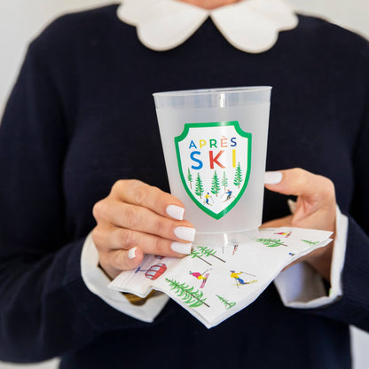 In Stock Apres Ski Patch Shatterproof Cups - Bria Blair Creative