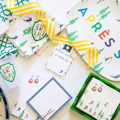 In Stock WH Paper Cocktail Napkin | Ski Resort - Bria Blair Creative