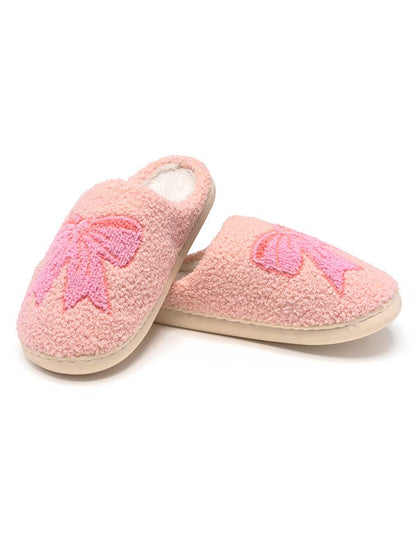 Indoor / Outdoor Slippers - Pretty Bows - Pink: M/L - Bria Blair Creative
