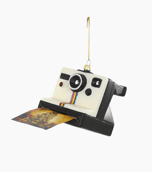 Instant Photo Camera Ornament - Bria Blair Creative