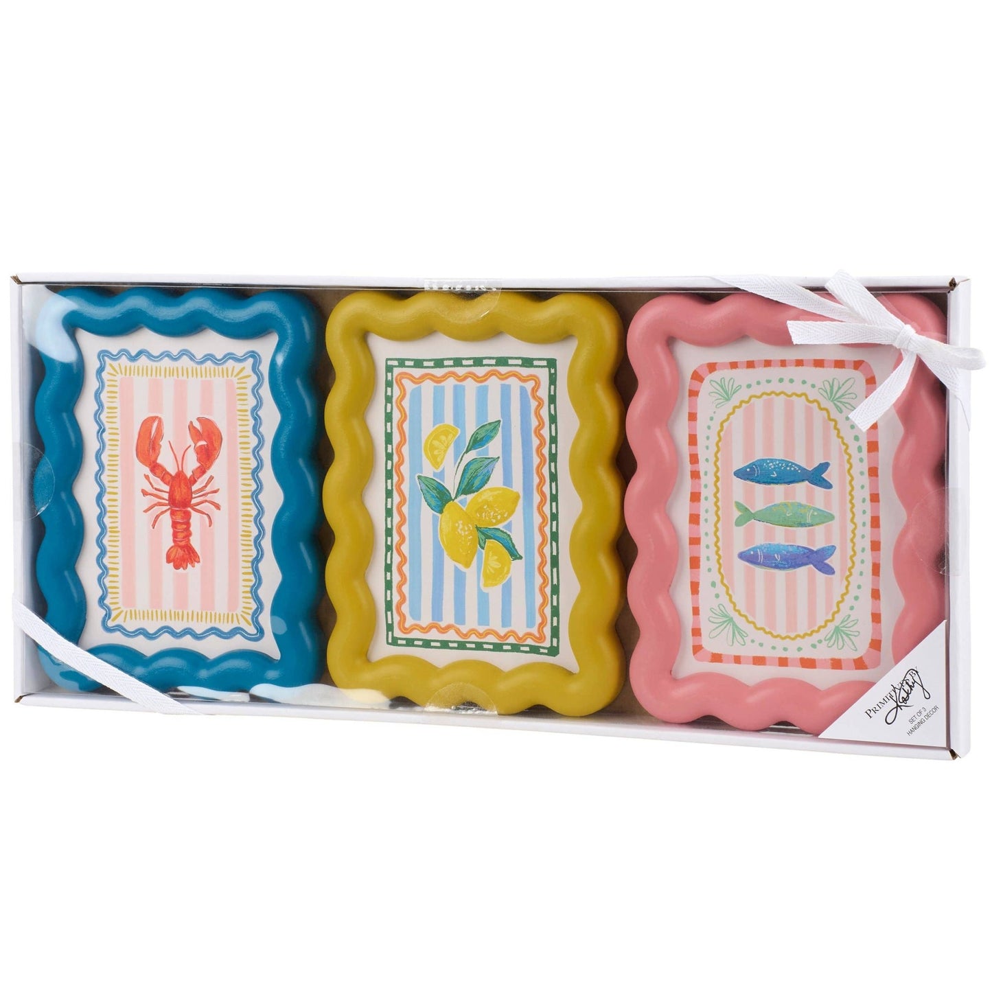 Italian Coastal Framed Art Set - Bria Blair Creative