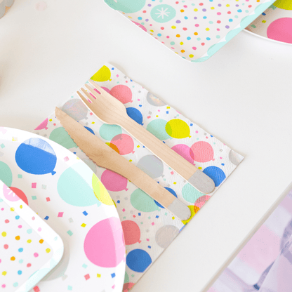 It's A Birthday Balloon Large Napkins - Bria Blair Creative