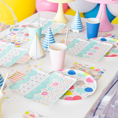 It's A Birthday Balloon Large Plates - Bria Blair Creative