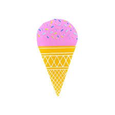 It's A Birthday Ice Cream Large Napkins - Bria Blair Creative