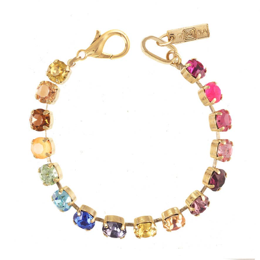 Izzy Bracelet in Watermelon: Medium : 7" - Bria Blair Creative