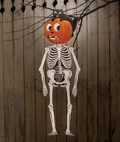 Jack & Cat Hanging Skeleton - Bria Blair Creative