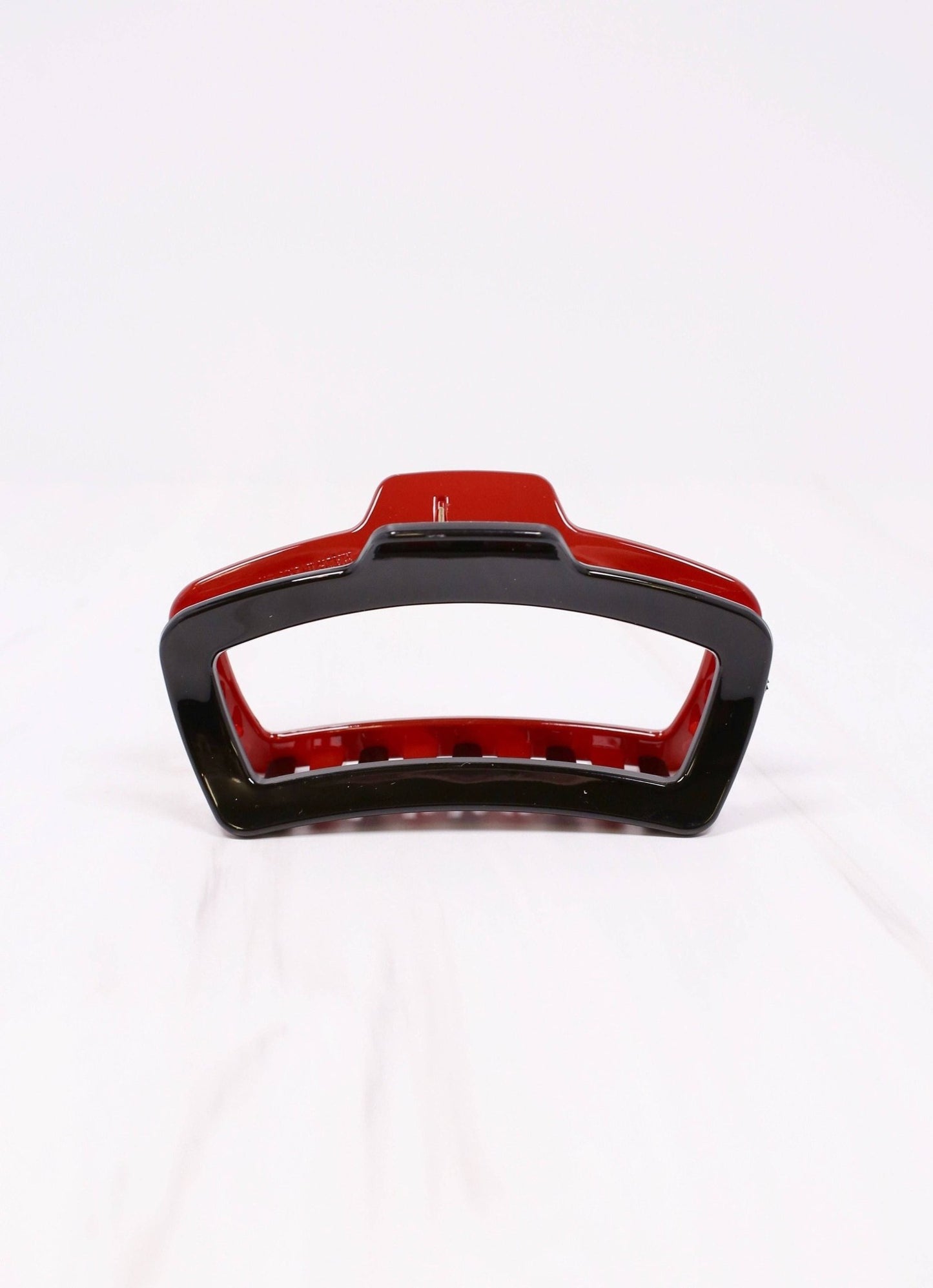 Jasmine Two Tone Hair Clip GARNET BLACK: Default - Bria Blair Creative