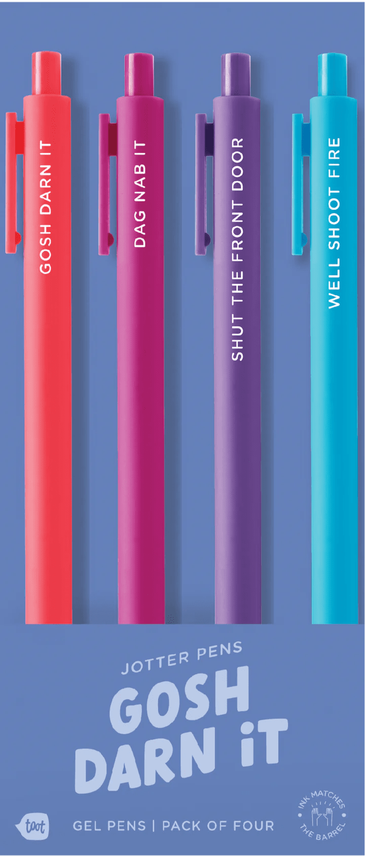 Jotter Set 4 Pack - Gosh Darn it - Bria Blair Creative