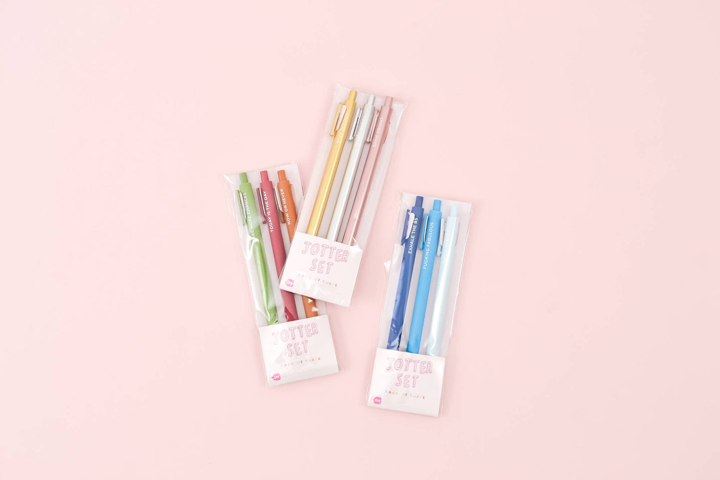 Jotter Sets - 3 pack (TOPSELLER!!): Affirmations - Bria Blair Creative