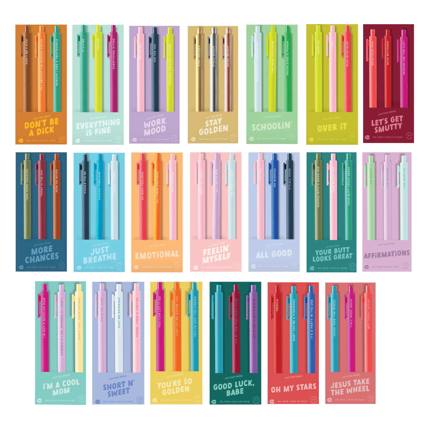 Jotter Sets - 3 pack (TOPSELLER!!): Affirmations - Bria Blair Creative