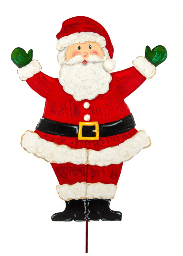 Joyful Santa Yard, Large - Bria Blair Creative