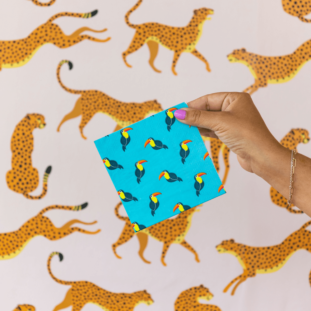 Jungle Animals Cocktail Napkins - Bria Blair Creative