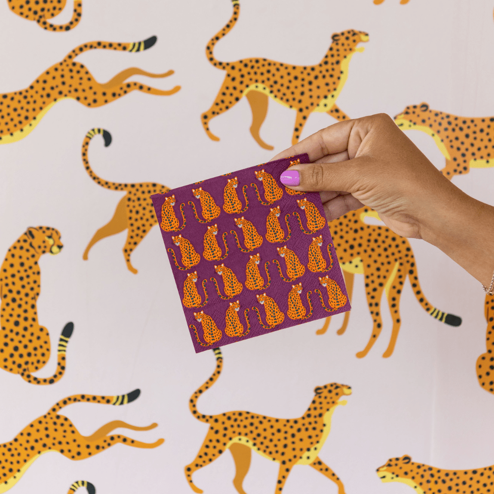 Jungle Animals Cocktail Napkins - Bria Blair Creative