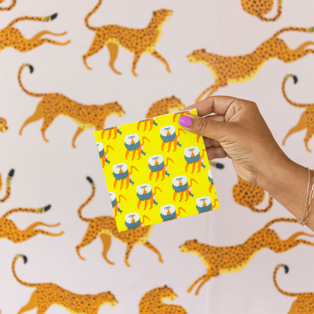 Jungle Animals Cocktail Napkins - Bria Blair Creative