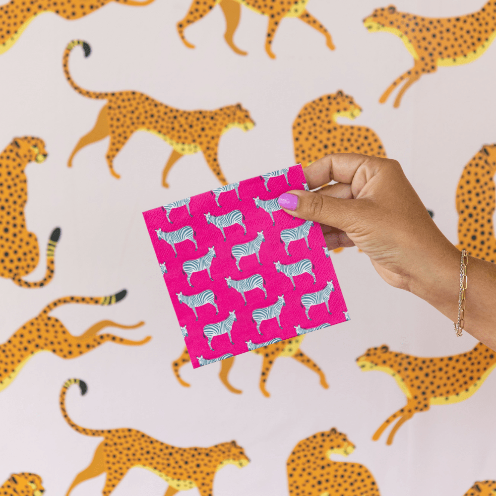 Jungle Animals Cocktail Napkins - Bria Blair Creative