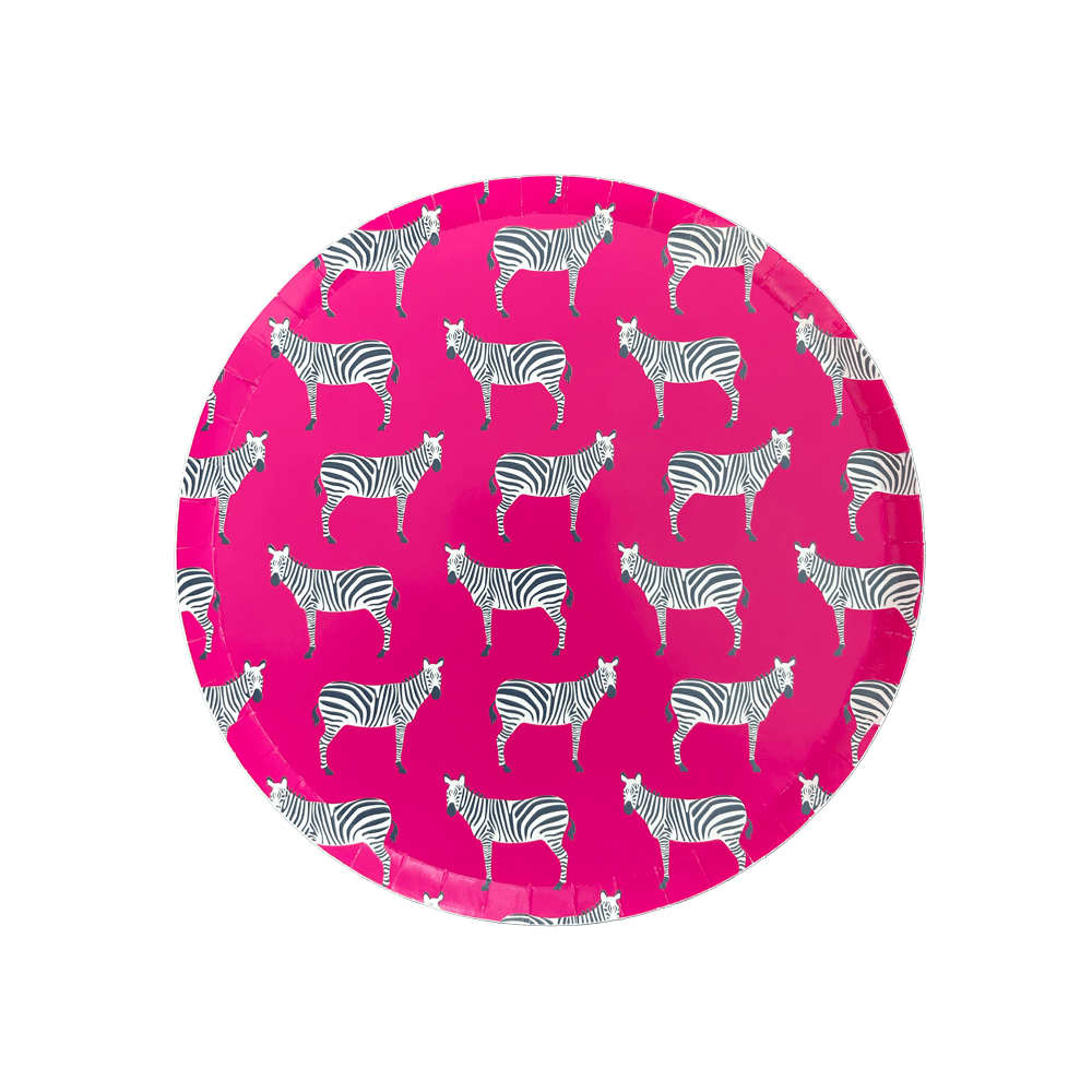 Jungle Animals Dessert Plates - Bria Blair Creative