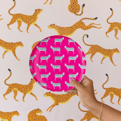 Jungle Animals Dessert Plates - Bria Blair Creative