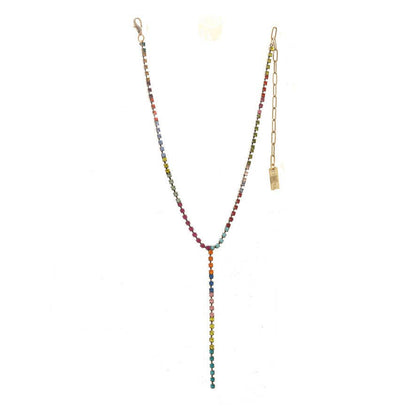 Kassandra Necklace in Multi: Antique Silver - Bria Blair Creative