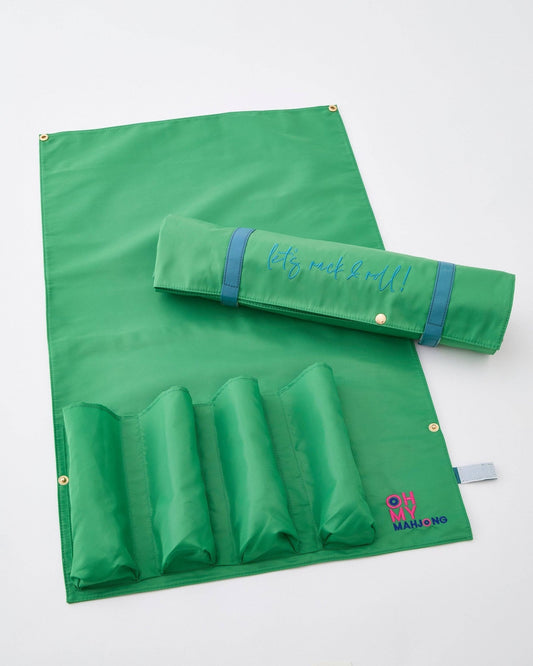 Kelly Green Let's Rack & Roll Bag - Bria Blair Creative