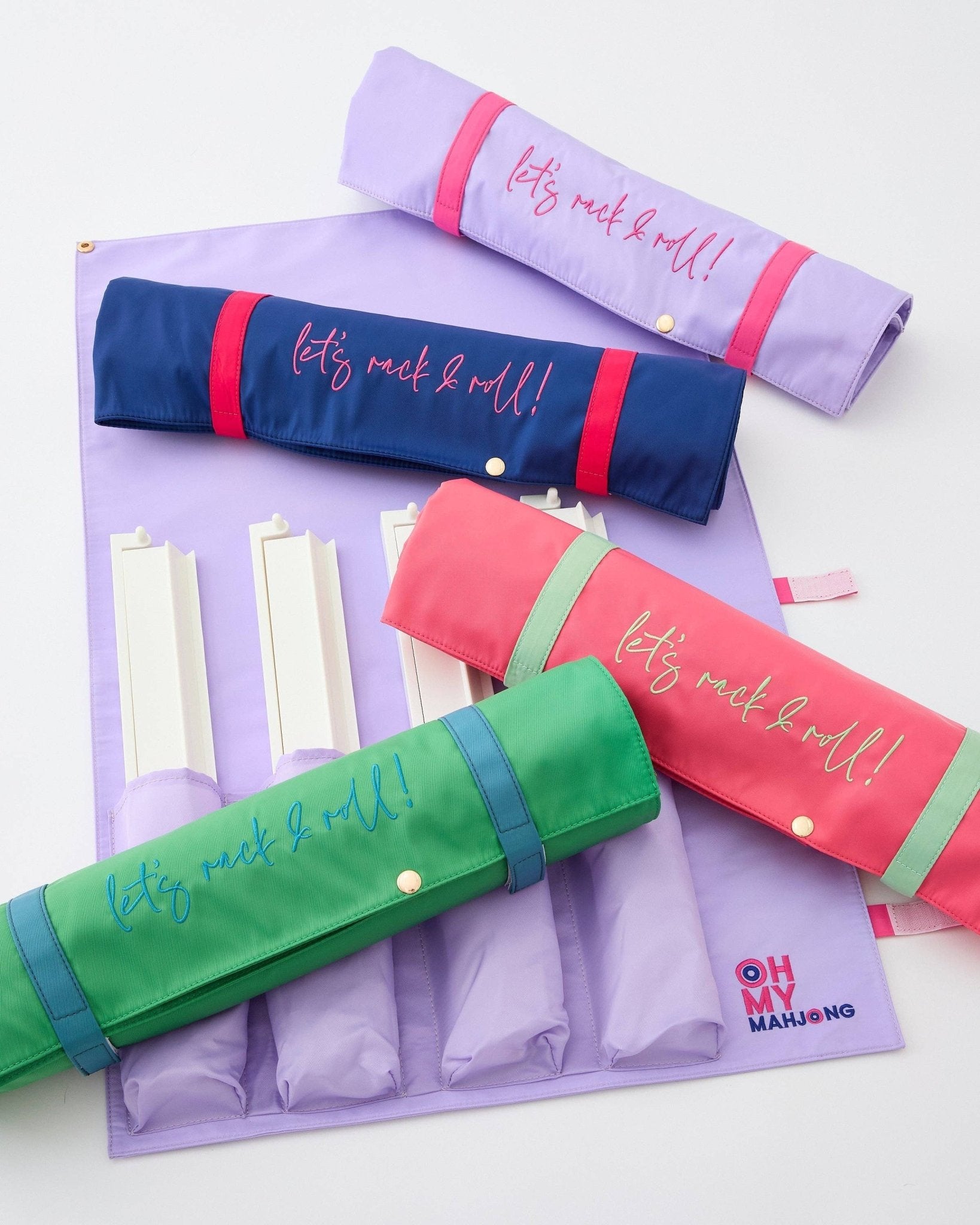 Kelly Green Let's Rack & Roll Bag - Bria Blair Creative