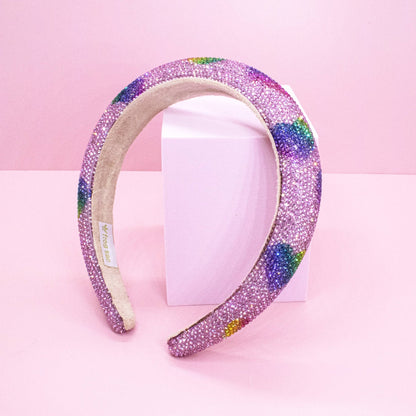 Kids Heart Headband - Padded Rhinestone Hair Band for Girls - Bria Blair Creative
