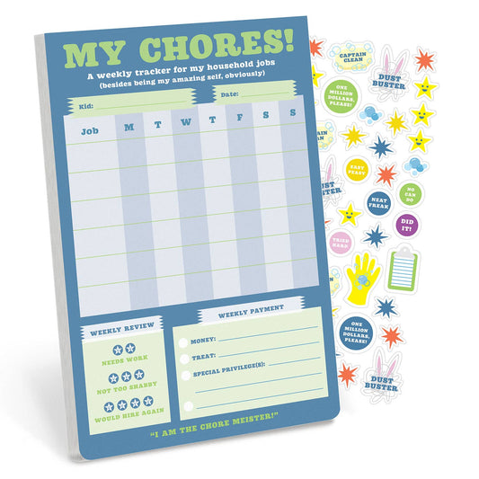 Knock Knock Kids - Chore Chart Can - Do Pads - Bria Blair Creative