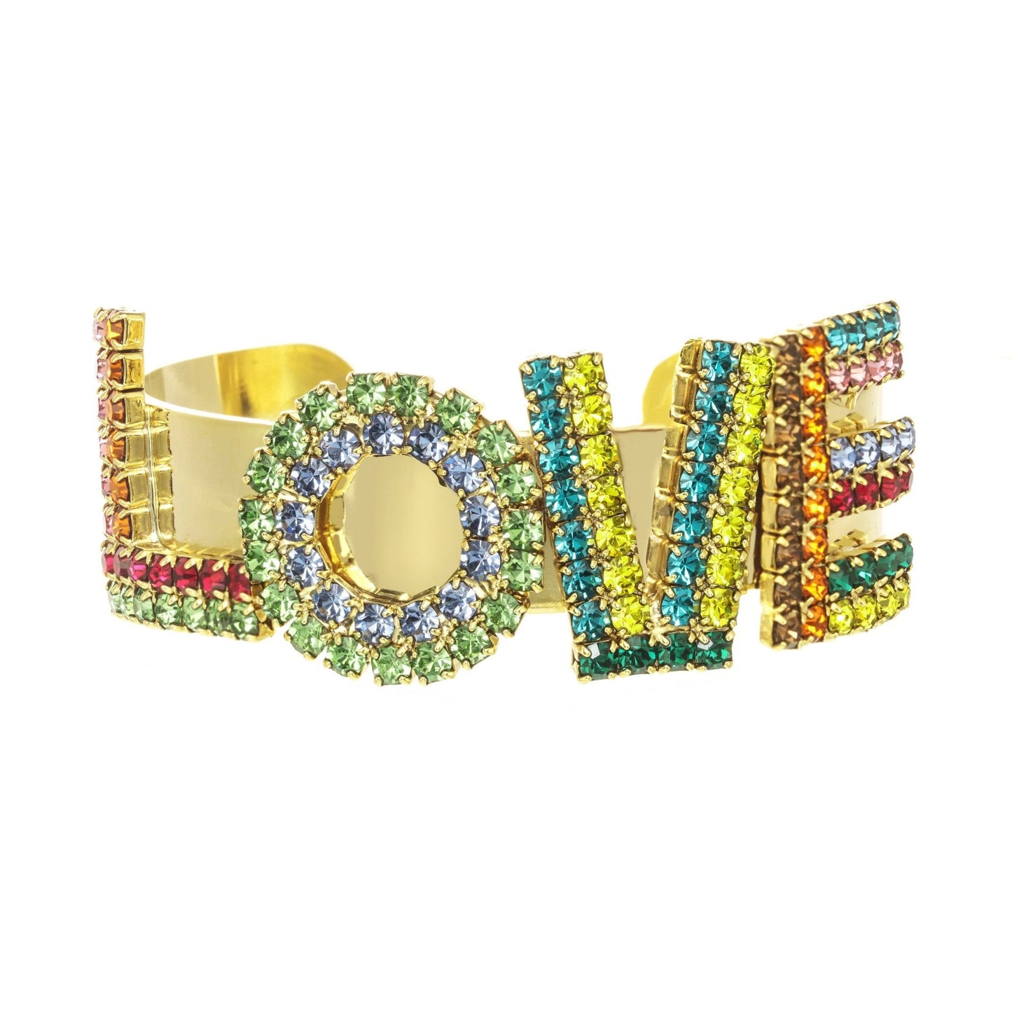 LA LA LOVE Cuff: Antique Silver - Bria Blair Creative