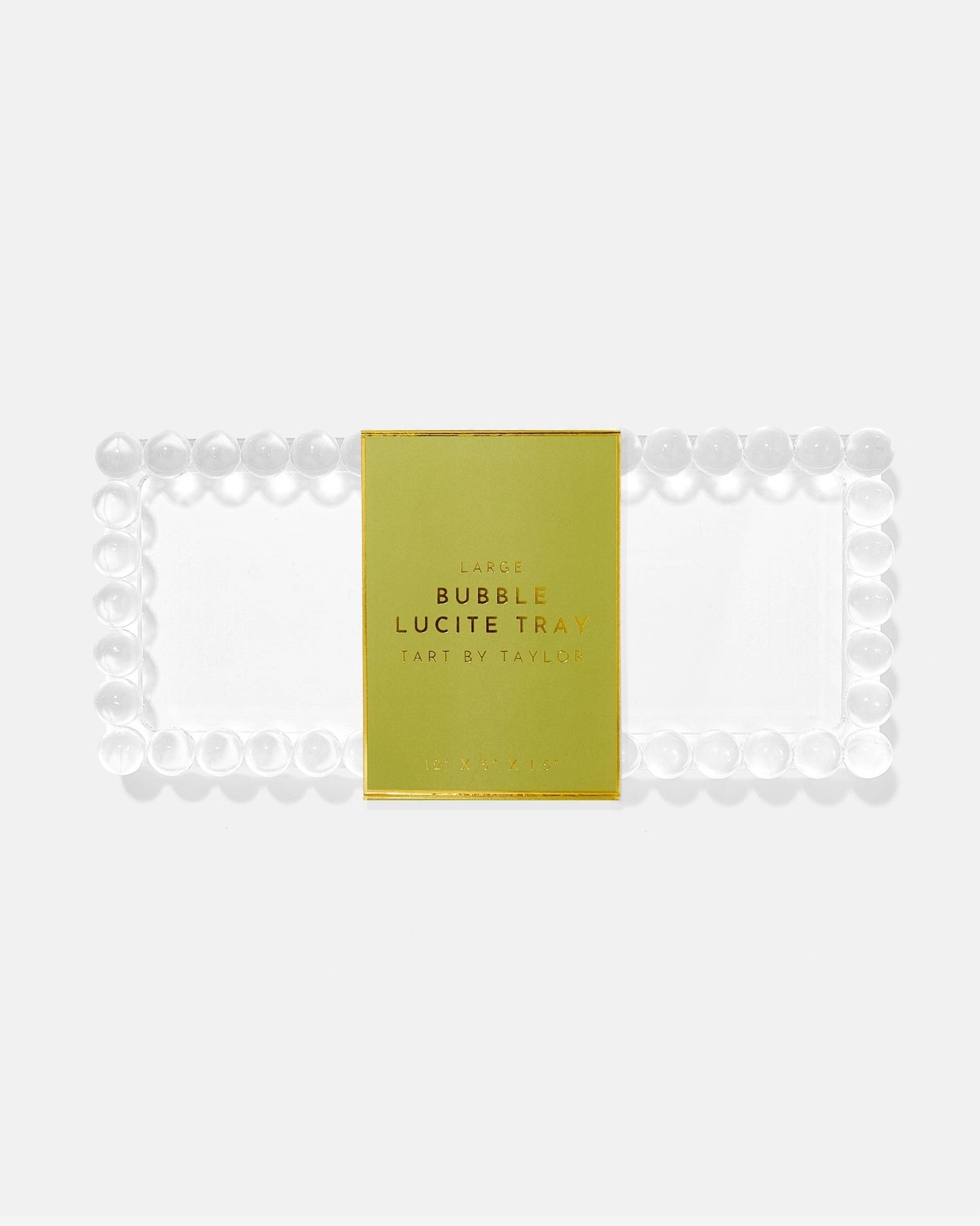 Large Bubble Lucite Tray - Bria Blair Creative