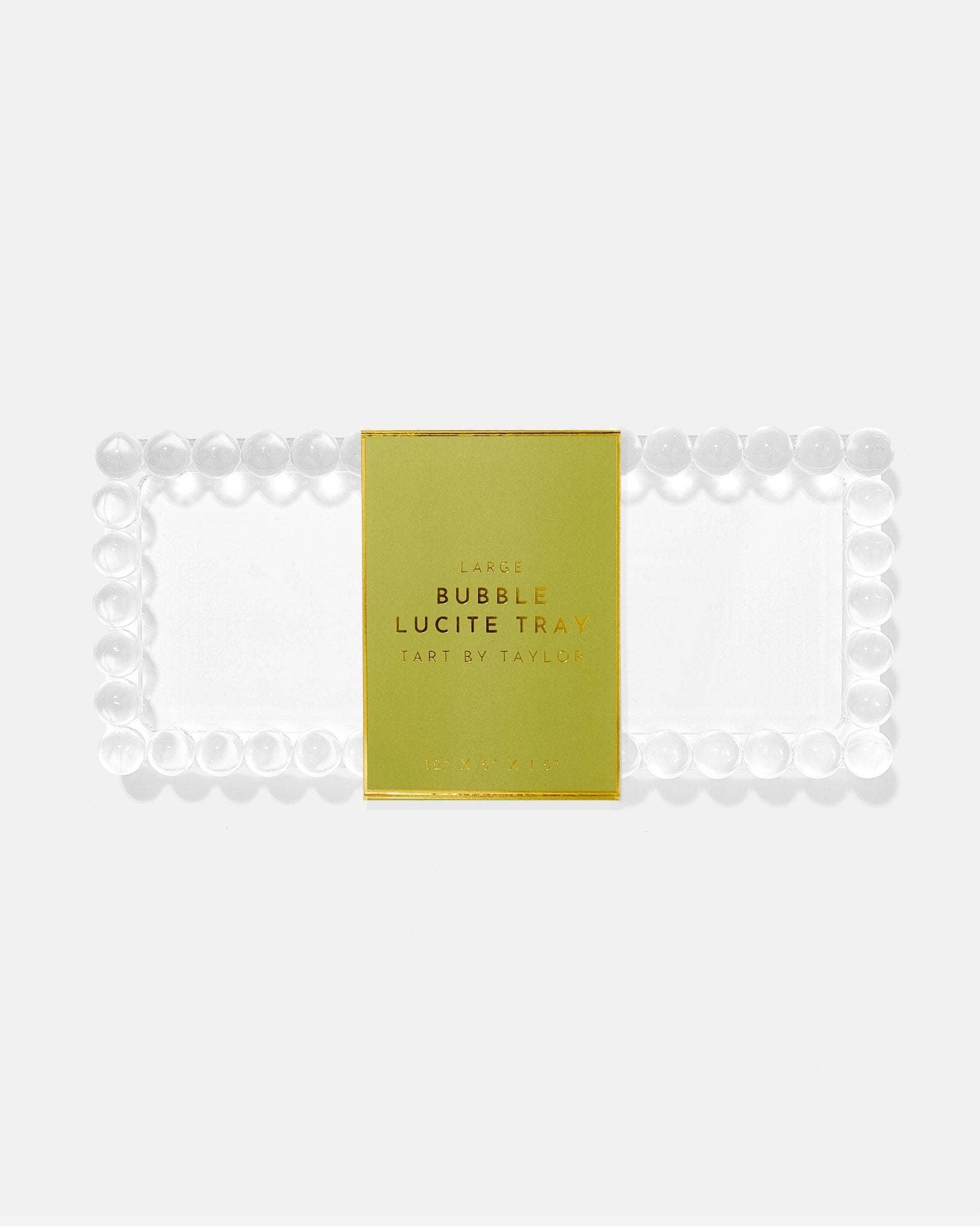 Large Bubble Lucite Tray - Bria Blair Creative