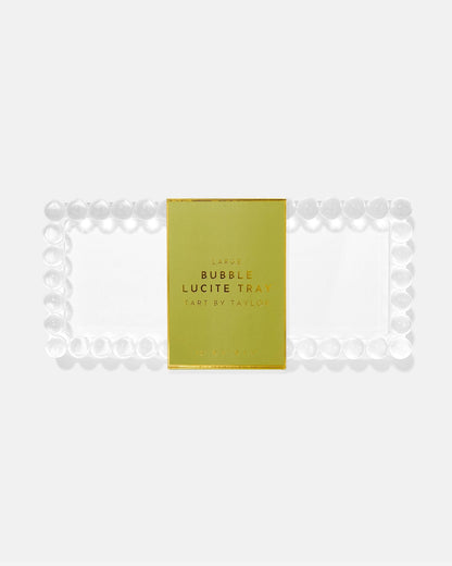 Large Bubble Lucite Tray - Bria Blair Creative