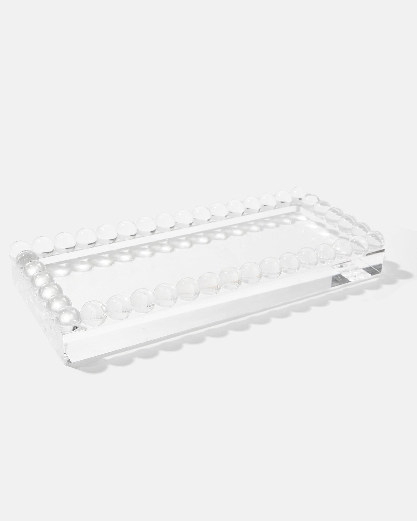 Large Bubble Lucite Tray - Bria Blair Creative