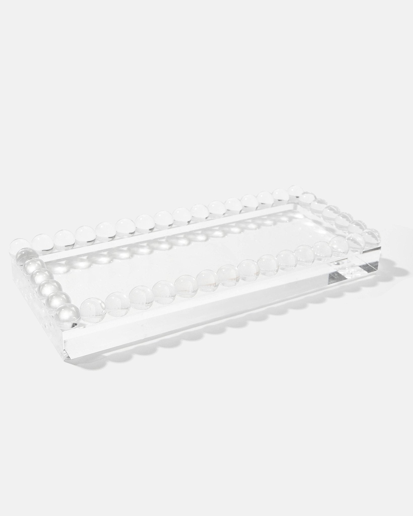 Large Bubble Lucite Tray - Bria Blair Creative