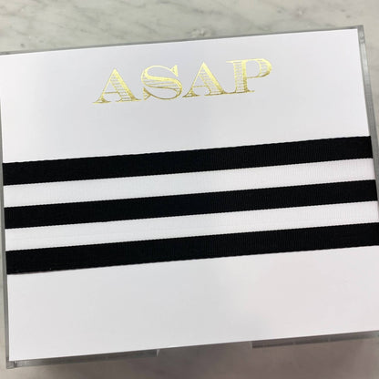 Large Gold Foil ASAP Notepad - Bria Blair Creative