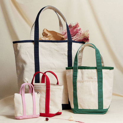 Large Multi Classic Canvas Tote Bag : Taupe - Bria Blair Creative