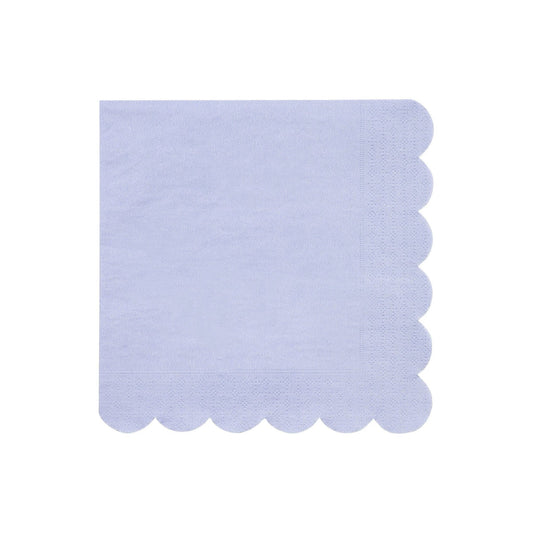 Large Soft Lilac Paper Napkins - Bria Blair Creative