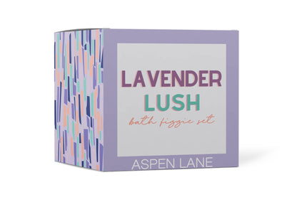 Lavender Lush Bath Bomb Fizzie Set - Bria Blair Creative