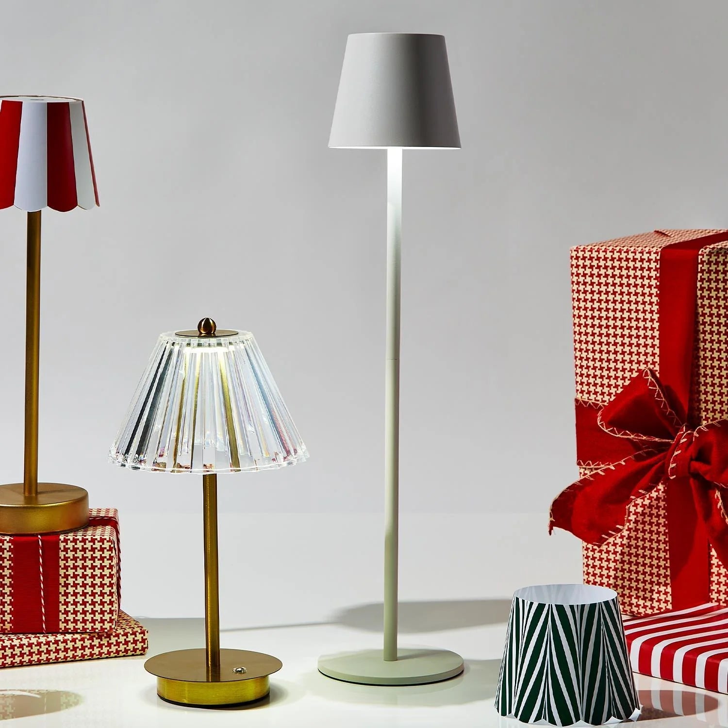 LED Cordless Table Lamp with Adjustable Height - Bria Blair Creative